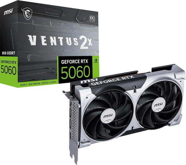 MSI GeForce RTX 5060 8G Ventus 2X OC Grafikkarte