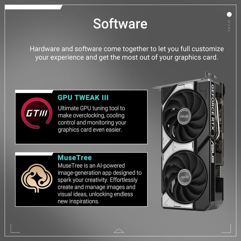 ASUS Dual GeForce RTX 5060 Ti 8GB GDDR7 OC