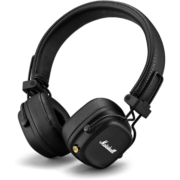 Marshall Major IV On-Ear Bluetooth Kopfhörer Schwarz Wireless