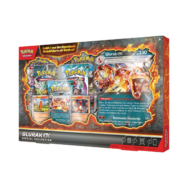 Pokémon Sammelkartenspiel: Spezial-Kollektion Glurak-ex