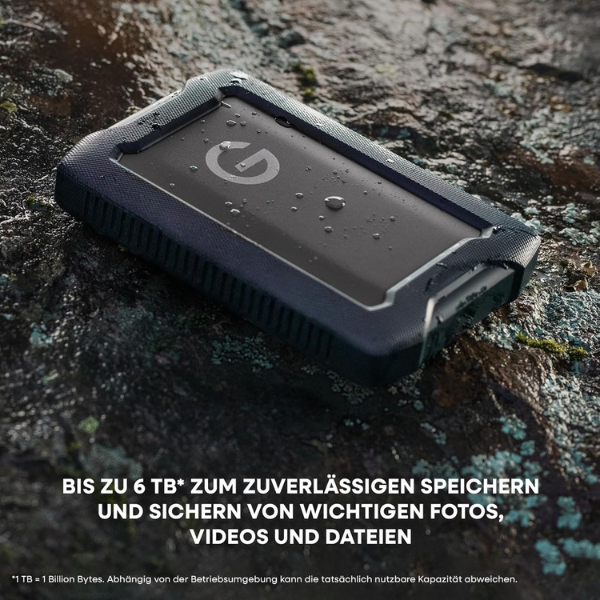 SanDisk Professional G-DRIVE ArmorATD – 6 TB Outdoor-Speicher