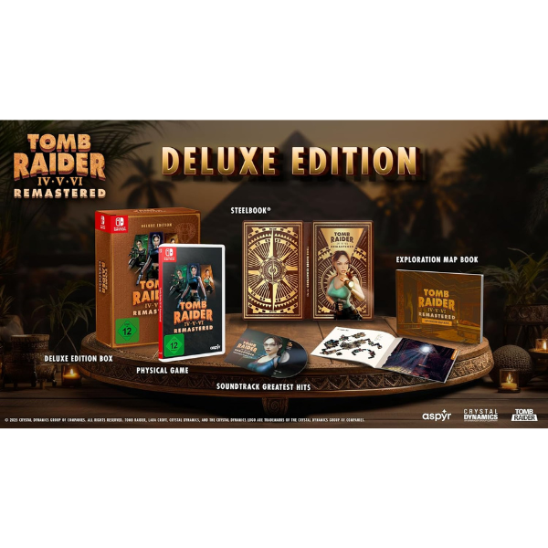 Tomb Raider IV-VI Remastered Starring Lara Croft: Deluxe Edition