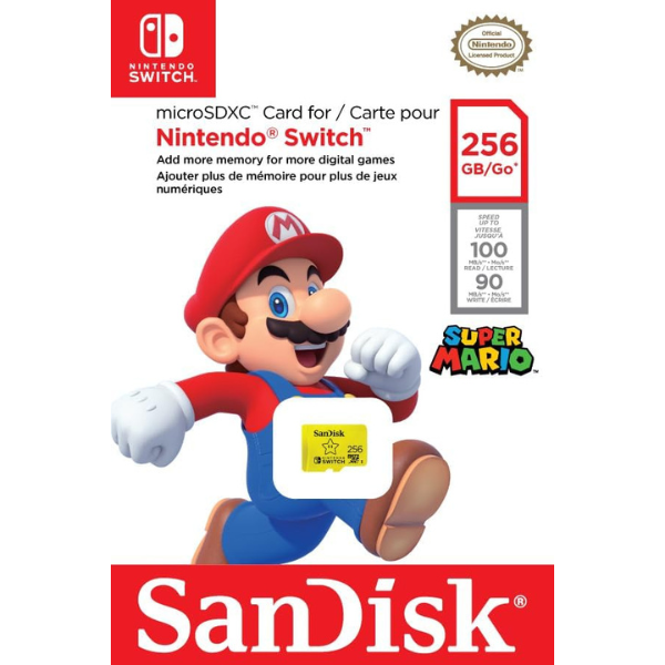 SanDisk microSDXC 256 GB Speicherkarte