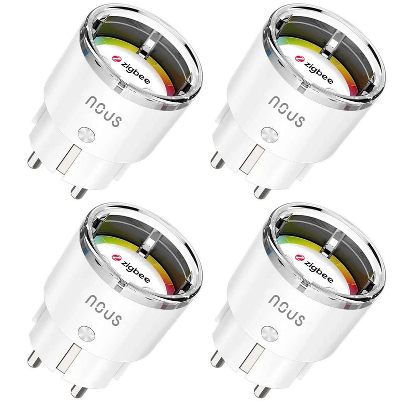 NOUS A1Z ZigBee Smart Steckdose 4er Pack